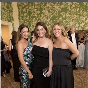 saloni lily one shoulder dress